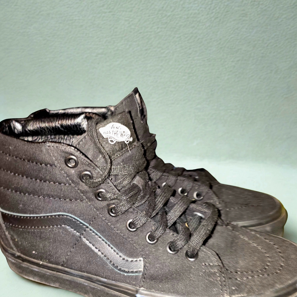 Vans Charcoal High-Top Sneakers